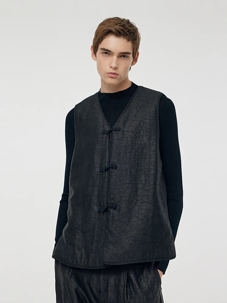 Xiang Yun Silk Unisex Vest - Image 9