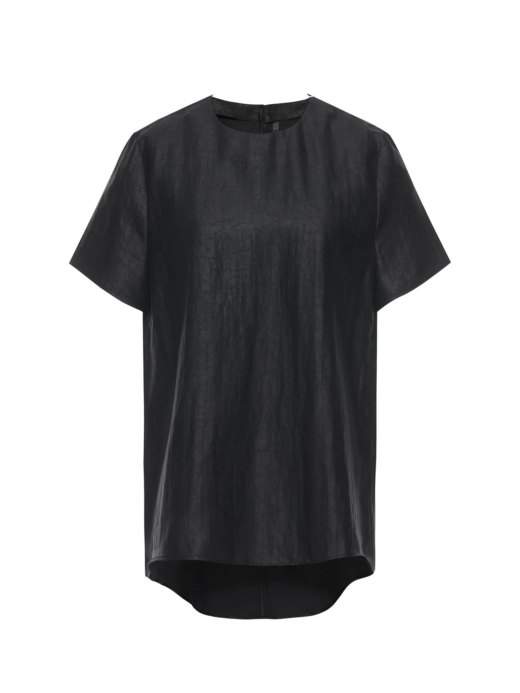 Xiang Yun Silk Short Sleeve Woven T-shirt - Image 7